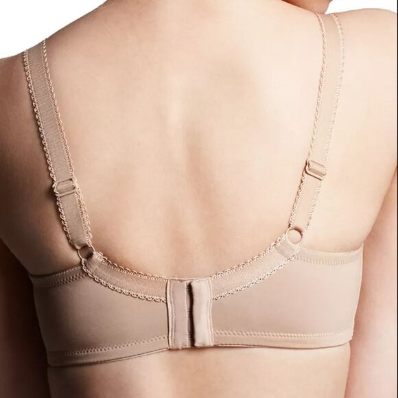 NWT Le Mystère 32C Lace Dream Tisha 965 Bra Nude Natural Underwire Size 32C - Picture 3 of 7